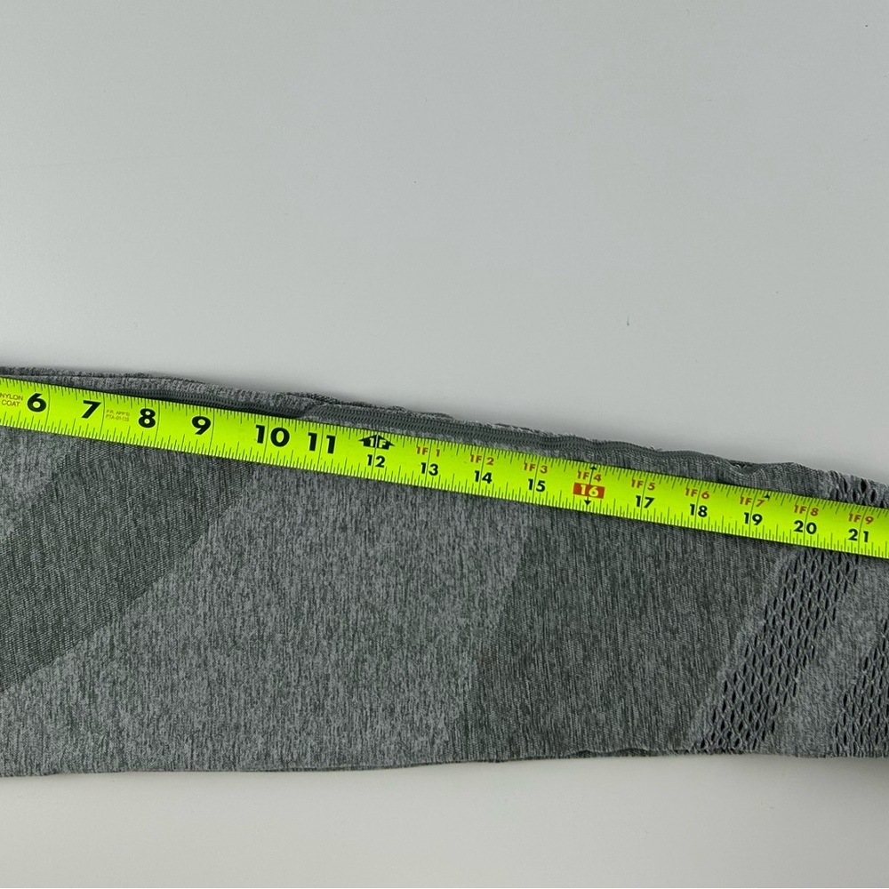 Victoria's Secret PINK‎ Womens M Leggings Gray Seamless High Waisted Contour - Picture 14 of 15